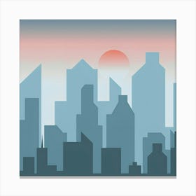 City Skyline Canvas Print