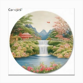 Japanese Garden Canvas Print