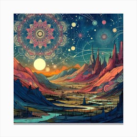 Land Of Fantasy 4 Canvas Print