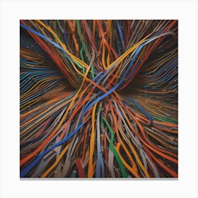 Wires 4 Canvas Print