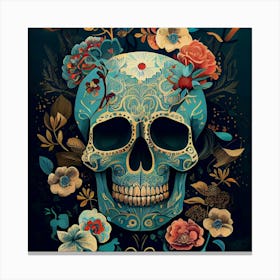 Sugar Skull Canvas Print