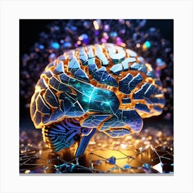 Brain Of The Future 2 Canvas Print