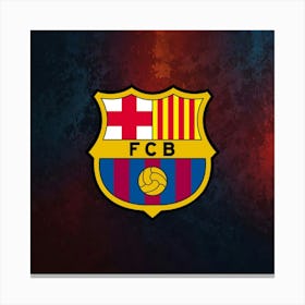 FC Barcelona Logo Wall Art 14 Canvas Print