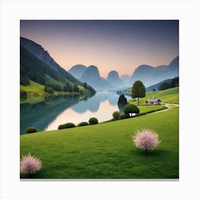 Swiss Alps 2 Canvas Print