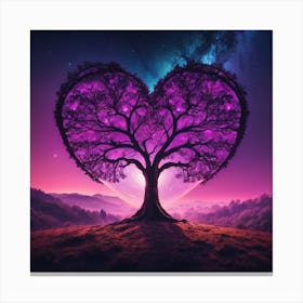 Heart Tree 11 Canvas Print