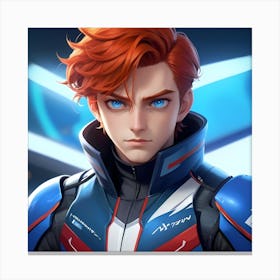 Overwatch Character Canvas Print