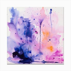 Abstract Watercolor Painting 7 Canvas Print