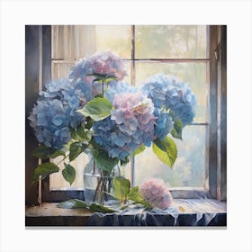 Hydrangeas Canvas Print