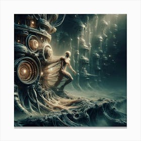 Sci-Fi Art 1 Canvas Print