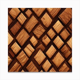 Realistic Wood Flat Surface For Background Use Centered Symmetry Painted Intricate Volumetric L Canvas Print