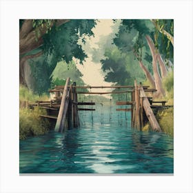 Waterway Canvas Print