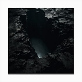 Dark Cave Canvas Print