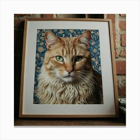 Default William Morris Cat Prints 1 Canvas Print