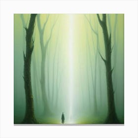 Light In The Forest Canvas Print