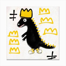 King Of The Dinosaurs Canvas Print