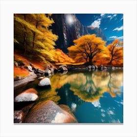 Autumn In The Mountains 19 Canvas Print