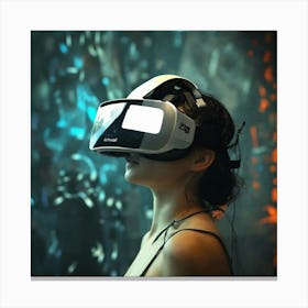 Virtual Reality Canvas Print
