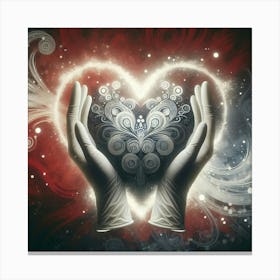 Heart Of Love 1 Canvas Print