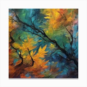 Autumn Trees Canvas Print