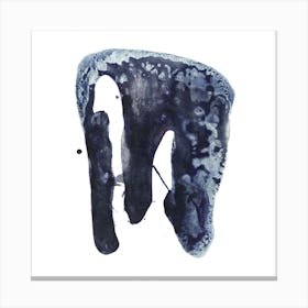 Blue Elephant 2 Canvas Print