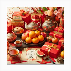 Chinese New Year 3 Canvas Print