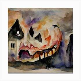 Jack O Lantern 1 Canvas Print