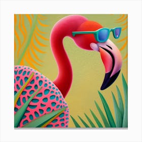 Flamingo Canvas Print