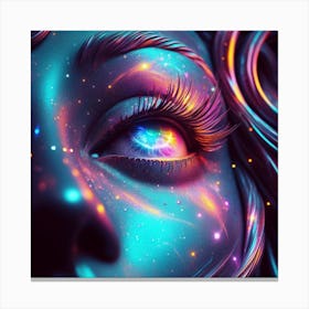 Galaxy Eye Canvas Print