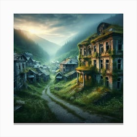 Abandoned Village 3 Canvas Print