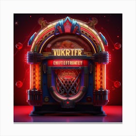 Jukebox Canvas Print