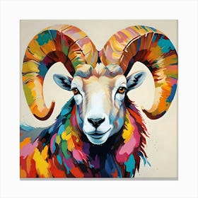 BIG HORN SHEEP Canvas Print