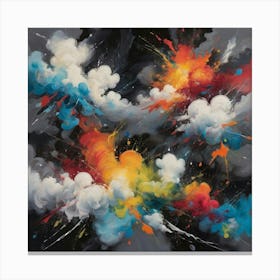 'Clouds' Canvas Print