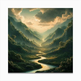 Valley Of The Sun 3 Canvas Print