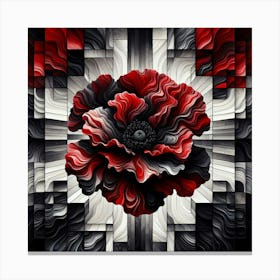 Poppy Blowout Canvas Print