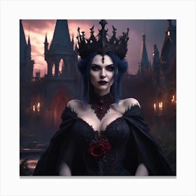 Dark Queen Canvas Print