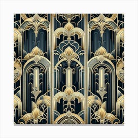 Deco Wallpaper 2 Canvas Print