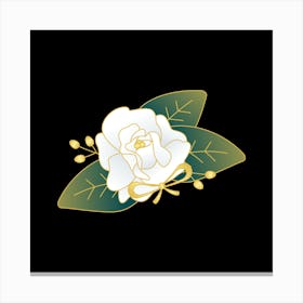 White Magnolia Canvas Print