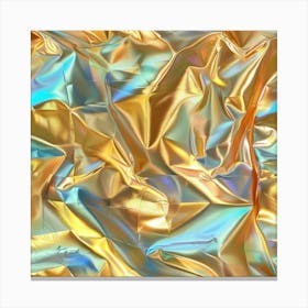 Gold Foil Texture Canvas Print