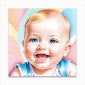 Baby Smile Canvas Print