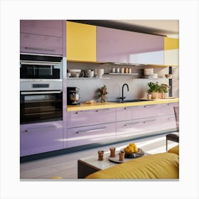 Modern Kitchen Canvas Print