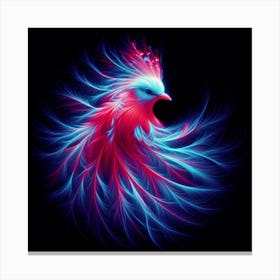 A vibrant bird 2 Canvas Print