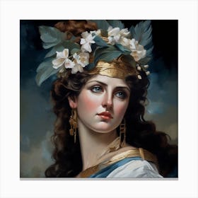 Greek Goddess 11 Canvas Print