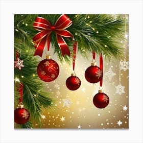 Christmas Tree 12 Canvas Print