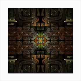 Fractal Fantasy Mystic Design Canvas Print