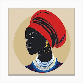 African Woman 132 Canvas Print