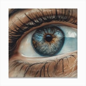 Eye Of A Woman 1 Canvas Print