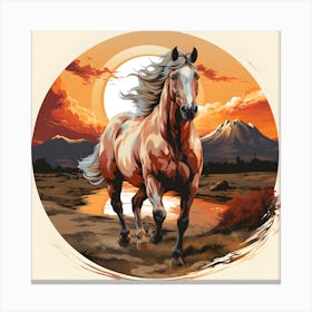 Steed S Symphony The Horse S Harmony Canvas Print