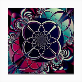 Fractal Artwork Abstract Background Art Pattern Canvas Print