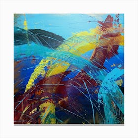 The radiance of the night Canvas Print