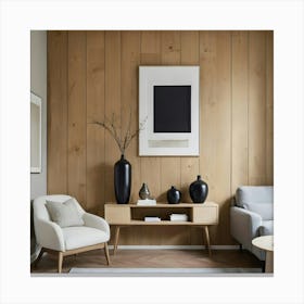 Modern Living Room 58 Canvas Print